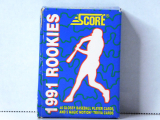 Score Baseball 1991 Rookies Set