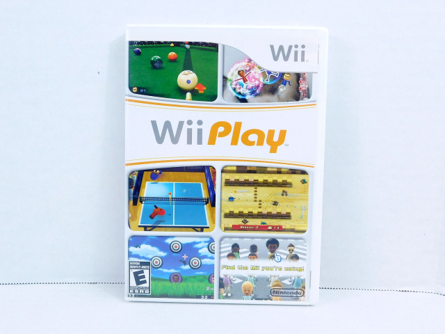 WII PLAY BOX & MANUAL