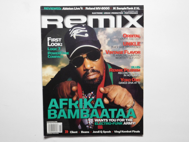 REMIX Nov 2004 AFRIKA BAMBAATAA