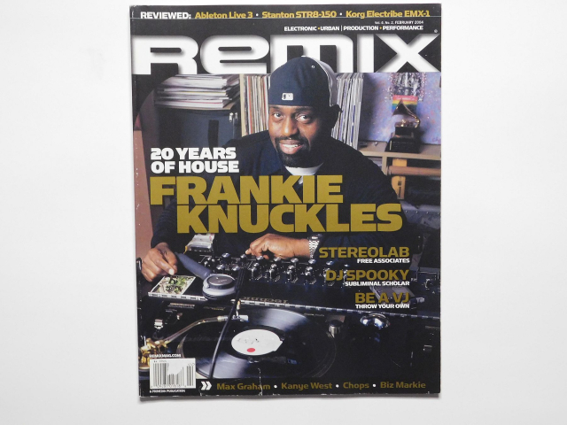 REMIX February 2004 Frankie Knuckles